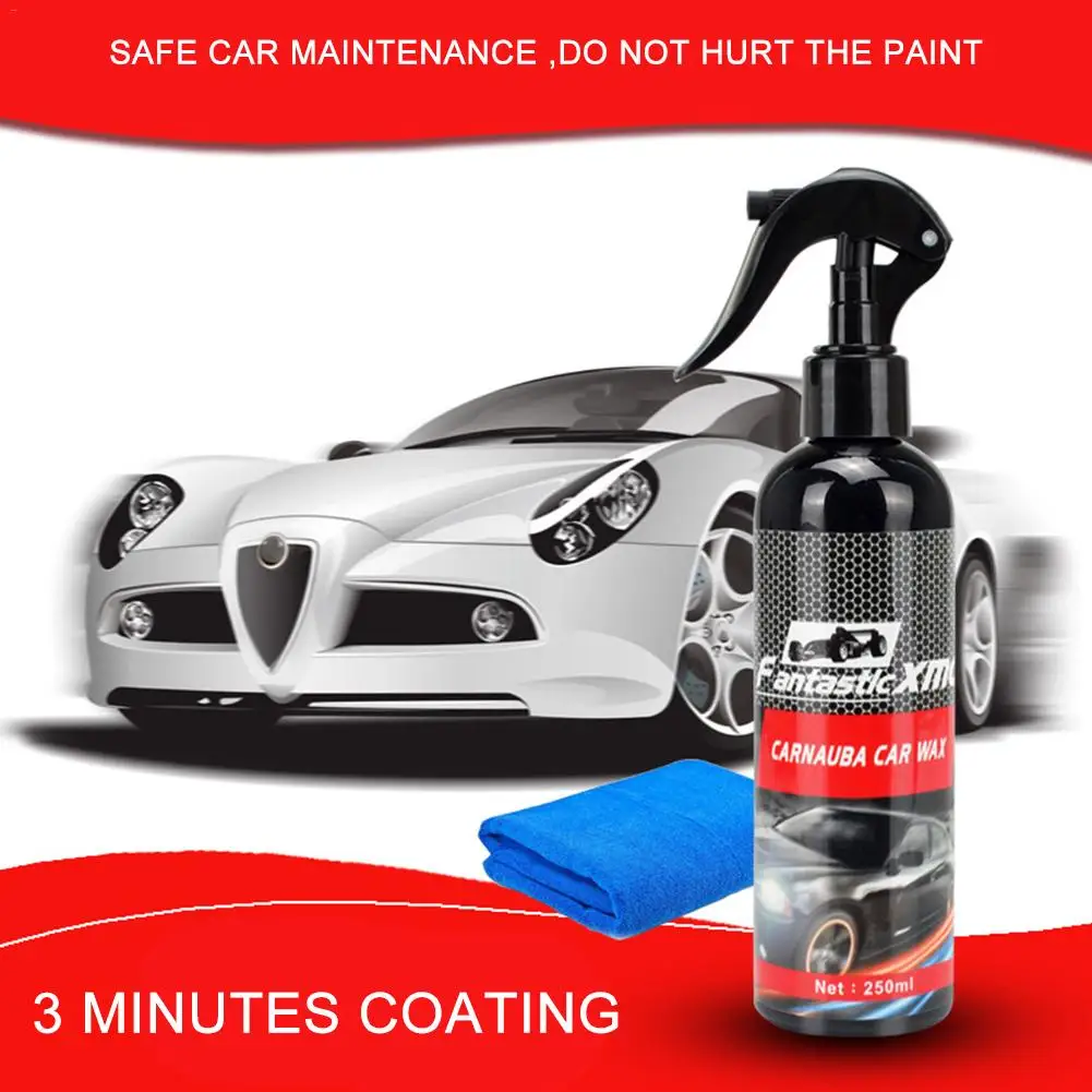 250ml 3 Minutes Coating Spray Coating Wax Liquid Car Spray Coating Glazing Drain 3 Minutes Coating Micro-Plating Anti-oxidation
250ml 3 Minutes Coating Spray Coating Wax Liquid Car Spray Coating Glazing Drain 3 Minutes Coating Micro-Plating Anti-oxidation