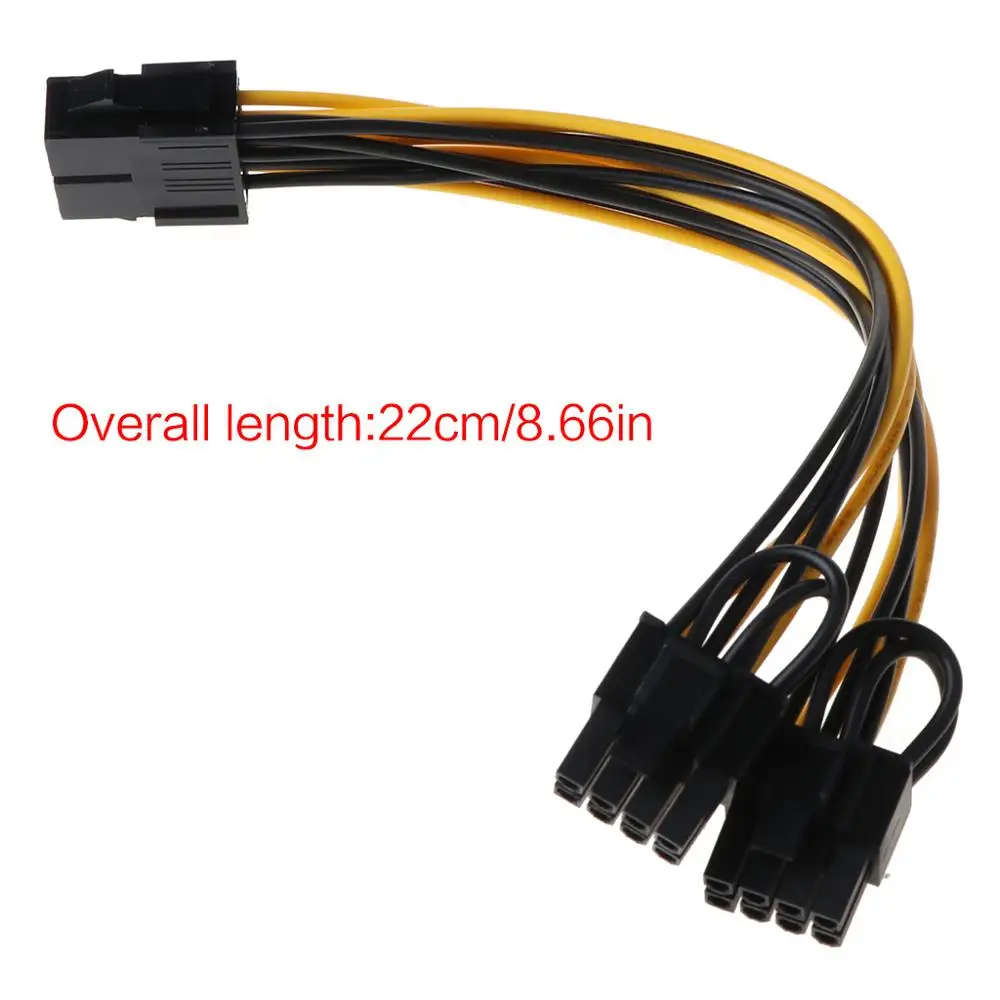 CPU 8Pin to Graphics Video Card Double PCI-E PCIe Power Supply Splitter Cable - L059 New hot
CPU 8Pin to Graphics Video Card Double PCI-E PCIe Power Supply Splitter Cable - L059 New hot