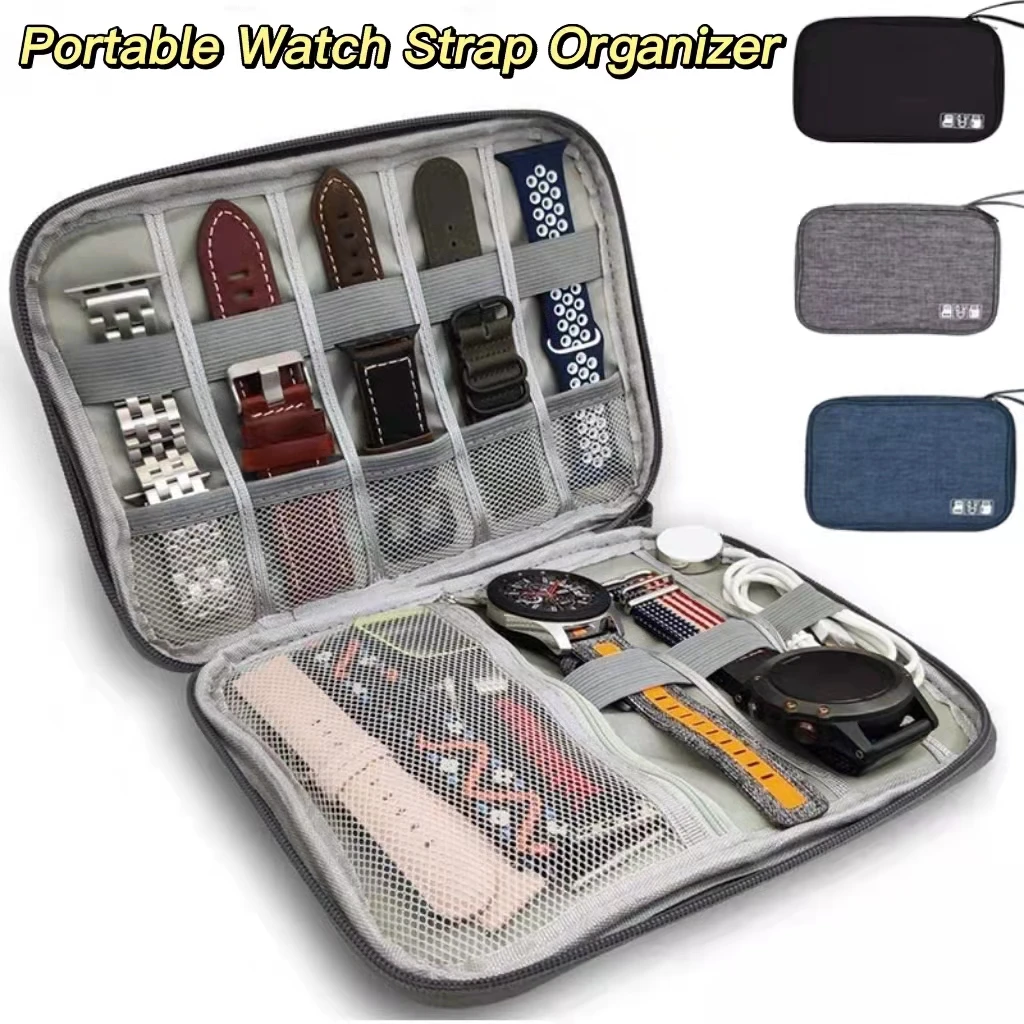 Newest Portable Watch Strap Organizer Watch Band Box Storage Bag Watchband Holder Watch Travel Case Pouch Black Gray Red
Newest Portable Watch Strap Organizer Watch Band Box Storage Bag Watchband Holder Watch Travel Case Pouch Black Gray Red