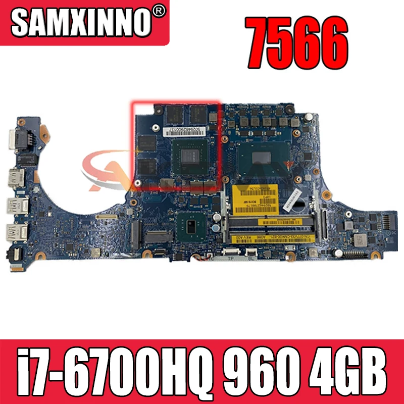 Материнская плата 100% для dell inspiron 7566, CN-077V33, 077V33, BCV00, LA-D991P, i7-6700HQ, 4 Гб, встроенная
Материнская плата 100% для dell inspiron 7566, CN-077V33, 077V33, BCV00, LA-D991P, i7-6700HQ, 4 Гб, встроенная