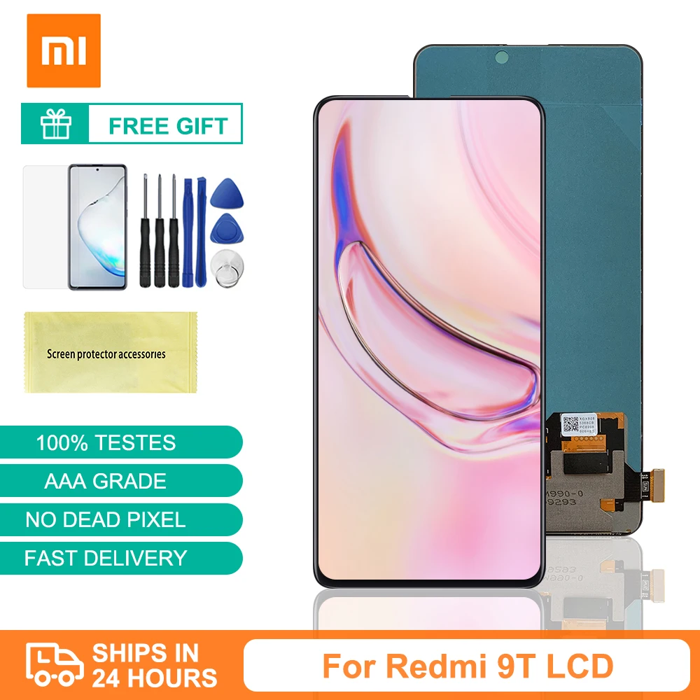 Amoled For Xiaomi Mi 9T Pro LCD Display Touch Screen Digitizer Assembly Mi9T Mi 9T LCD Replacement For Redmi K20 Display K20 LCD
Amoled For Xiaomi Mi 9T Pro LCD Display Touch Screen Digitizer Assembly Mi9T Mi 9T LCD Replacement For Redmi K20 Display K20 LCD