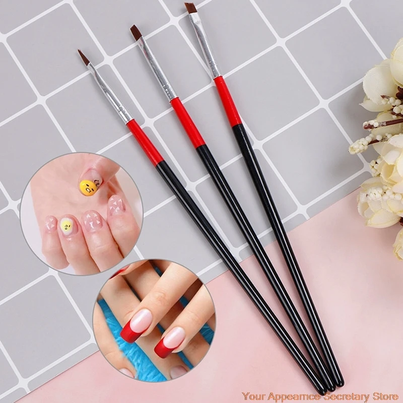 3pcs/lot 3D Nail Art Liner Painting Pen Tips DIY Acrylic UV Gel Brushes Drawing Kit Flower Line Grid Manicure Tool
3pcs/lot 3D Nail Art Liner Painting Pen Tips DIY Acrylic UV Gel Brushes Drawing Kit Flower Line Grid Manicure Tool