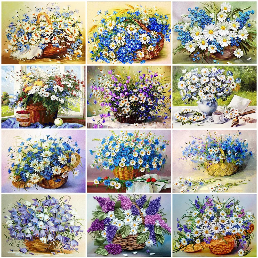ZOOYA Diamond Painting Flower Full Square Drill Cross Stitch Diamond Embroidery Daisy Mosaic Sale Craft Kit Handmade Gift
ZOOYA Diamond Painting Flower Full Square Drill Cross Stitch Diamond Embroidery Daisy Mosaic Sale Craft Kit Handmade Gift