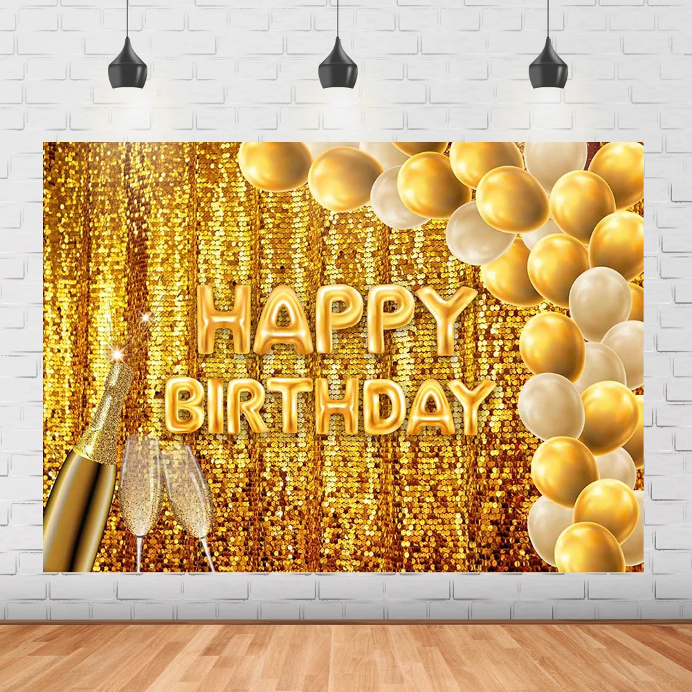Золотой воздушный шар фон для дня рождения для взрослых женщин баннер для вечеринки на день рождения Золотой блестящий цвет шампанского фо...
Золотой воздушный шар фон для дня рождения для взрослых женщин баннер для вечеринки на день рождения Золотой блестящий цвет шампанского фо...