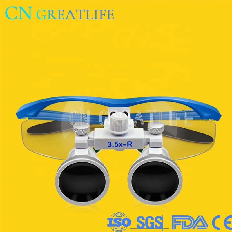 3.5x420mm Blue Dental Loupe Magnification Binocular Dental Magnifier Surgery Surgical Medical Operation Loupe Magnifier
3.5x420mm Blue Dental Loupe Magnification Binocular Dental Magnifier Surgery Surgical Medical Operation Loupe Magnifier