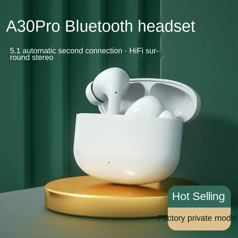 Bjbj Enle's new private model TWS wireless sports e-sports game super long endurance burst A30 Bluetooth headset
Bjbj Enle's new private model TWS wireless sports e-sports game super long endurance burst A30 Bluetooth headset
