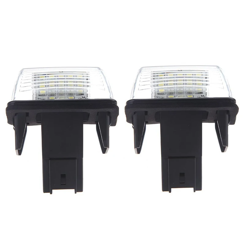 2 шт. SMD СВЕТОДИОДНЫЙ материнская плата Matricula машине Lampara для Peugeot 206 207 306 307 406 407 Citroen