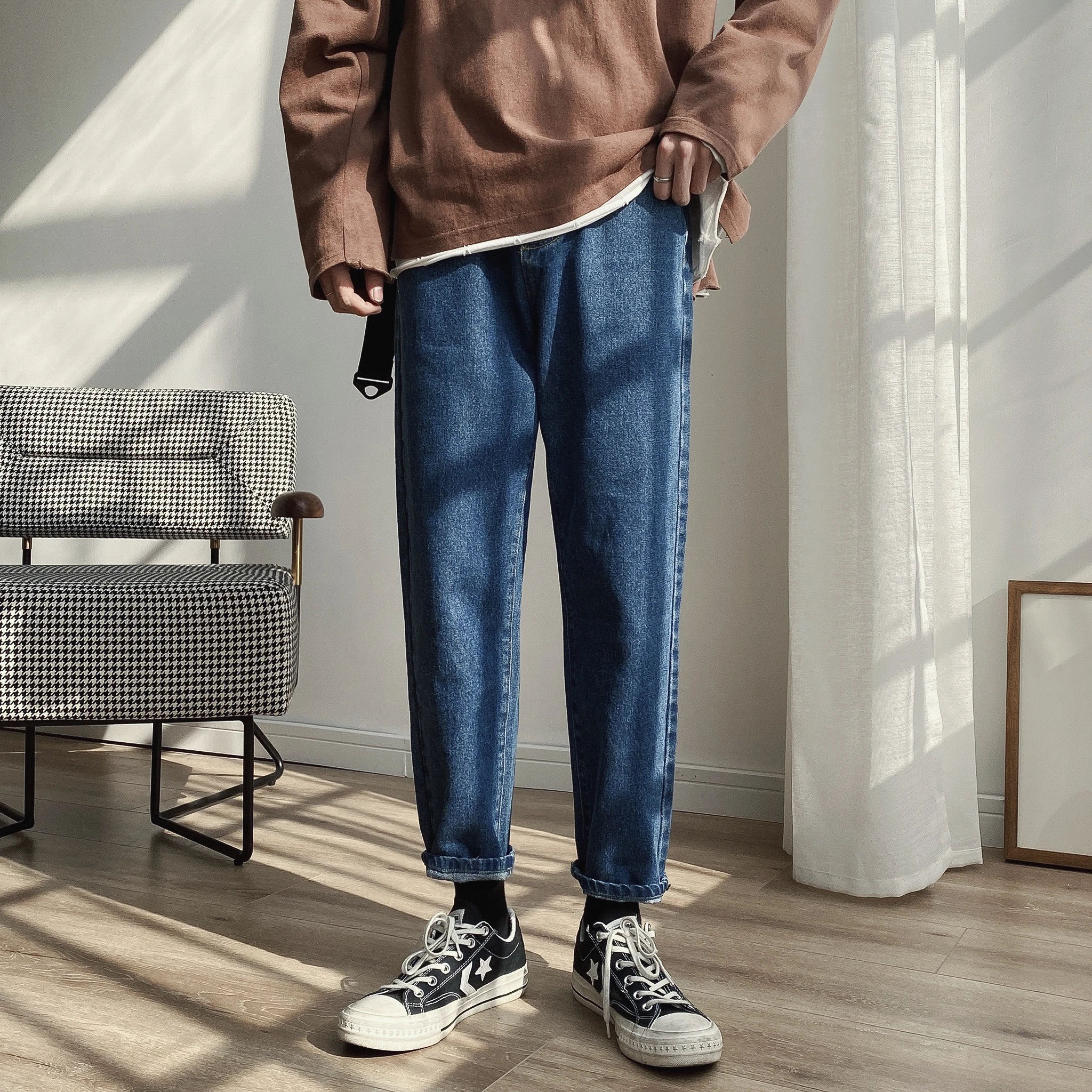 Men Spring Black Korean Colors Jeans 2021 Mens Streetwear Blue Denim Pants Male Fashions Skinny Clothes Women Harajuku Denim
Men Spring Black Korean Colors Jeans 2021 Mens Streetwear Blue Denim Pants Male Fashions Skinny Clothes Women Harajuku Denim