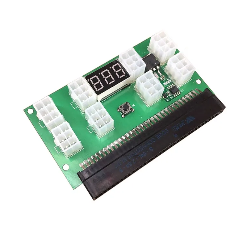 New Breakout Board 1200w/750w Power Module GPU Open Rig Mining Ethereum Electronic Components & Supplies
New Breakout Board 1200w/750w Power Module GPU Open Rig Mining Ethereum Electronic Components & Supplies