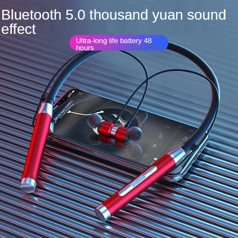 TWS Bluetooth 5.0 Wireless Headset Magnetic Neckband Headset HIFI Sound Quality Waterproof Noise Reduction Sports Headset
TWS Bluetooth 5.0 Wireless Headset Magnetic Neckband Headset HIFI Sound Quality Waterproof Noise Reduction Sports Headset