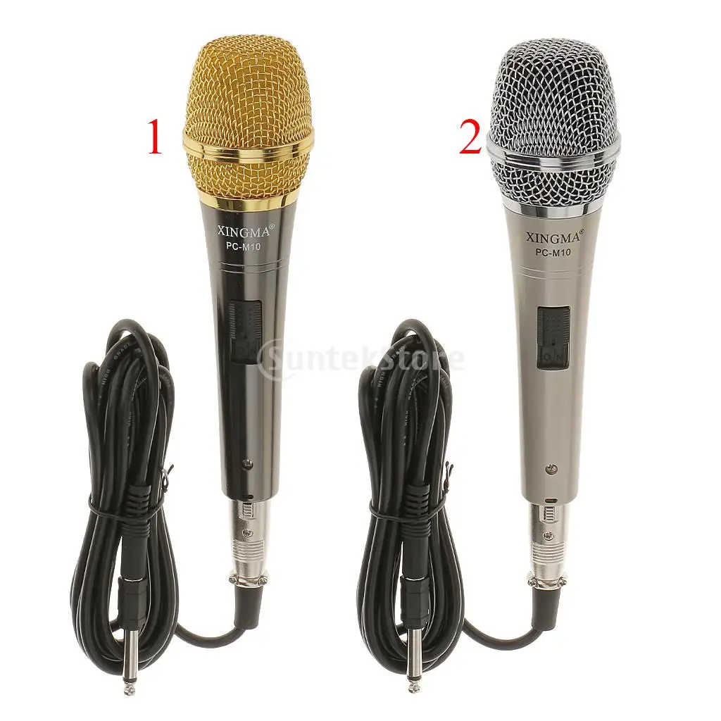 PC-M10 Professional Condenser Microphone Studio Vocal Handheld Mcrophone Mic with Power Cable & Anti-wind Foam Cap
PC-M10 Professional Condenser Microphone Studio Vocal Handheld Mcrophone Mic with Power Cable & Anti-wind Foam Cap