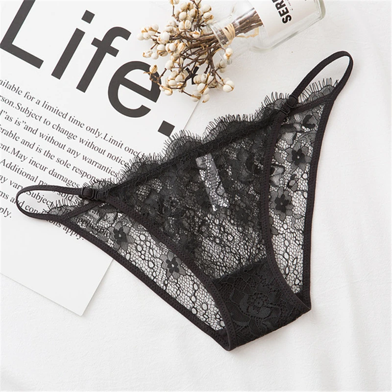 Sexy and charming lace briefs for women with embroidery, hollow, lace edges, thin belts sexy comfortable briefs A19221
Sexy and charming lace briefs for women with embroidery, hollow, lace edges, thin belts sexy comfortable briefs A19221