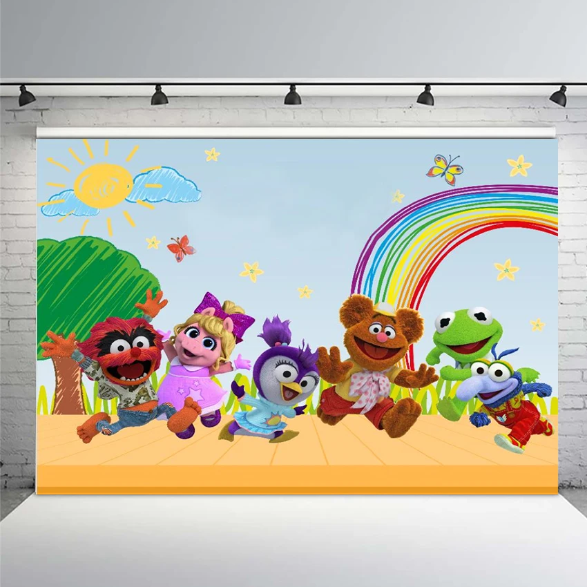 Background Photography Rainbow Clouds Sky Pastel Muppet Babies Custom Photo Studio Background Backdrop Vinyl
Background Photography Rainbow Clouds Sky Pastel Muppet Babies Custom Photo Studio Background Backdrop Vinyl