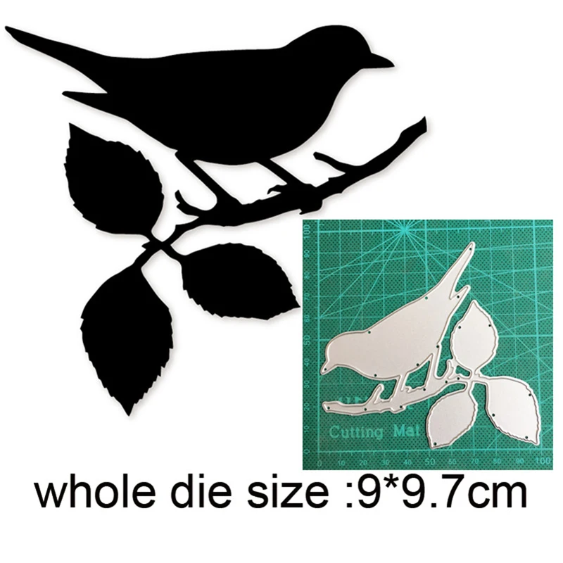 Bird on Branch Metal Cutting Dies Stencils dies for DIY Scrapbooking dies Decoration Album Paper Craft dies Embossing Dies Cuts
Bird on Branch Metal Cutting Dies Stencils dies for DIY Scrapbooking dies Decoration Album Paper Craft dies Embossing Dies Cuts