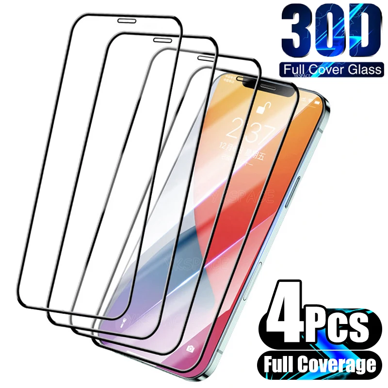 4 шт. 9H прозрачное защитное закаленное стекло для iPhone 1413 12 mini 11 Pro X XR XS Max 7 8 Plus полное покрытие Защитная пленка для экрана
4 шт. 9H прозрачное защитное закаленное стекло для iPhone 1413 12 mini 11 Pro X XR XS Max 7 8 Plus полное покрытие Защитная пленка для экрана
