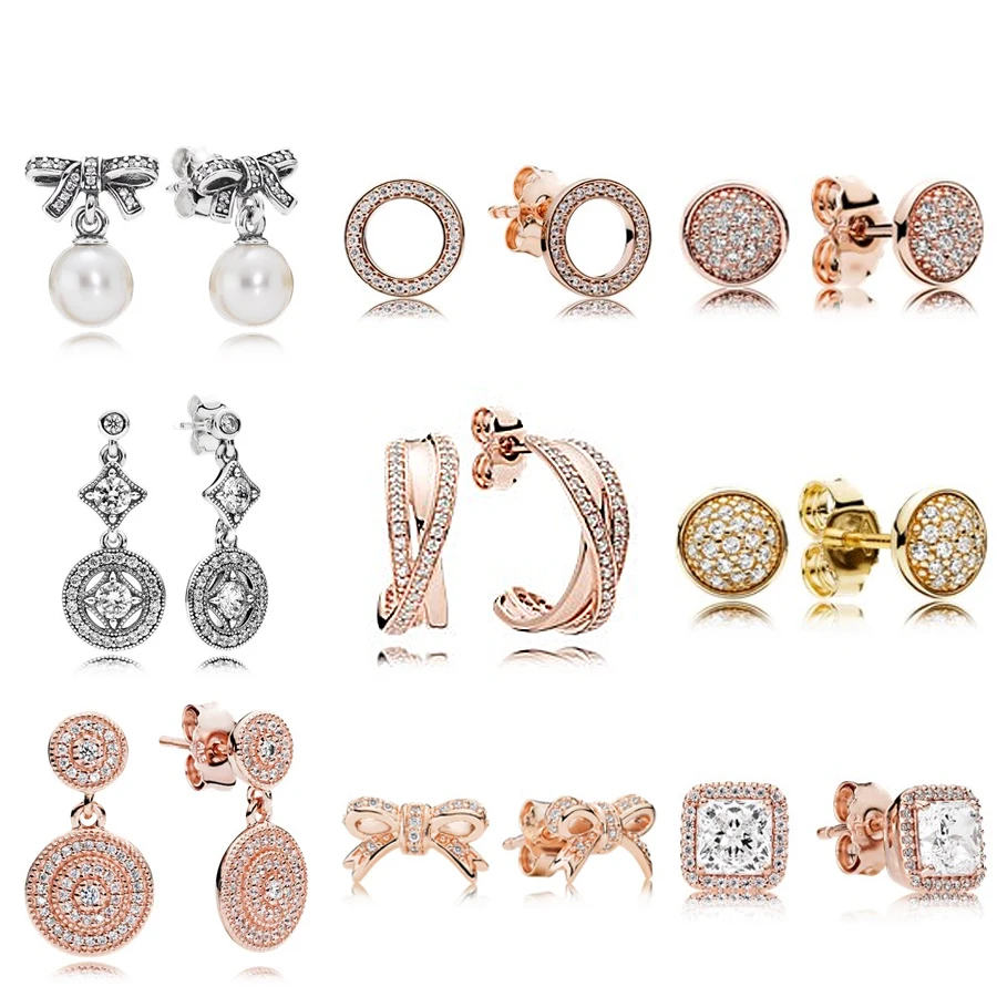 NEW 100% 925 Sterling Silver Earring Graceful Bow Knot & White Pearl Earrings Timeless Elegance Fit Bracelet DIY Making 
NEW 100% 925 Sterling Silver Earring Graceful Bow Knot & White Pearl Earrings Timeless Elegance Fit Bracelet DIY Making