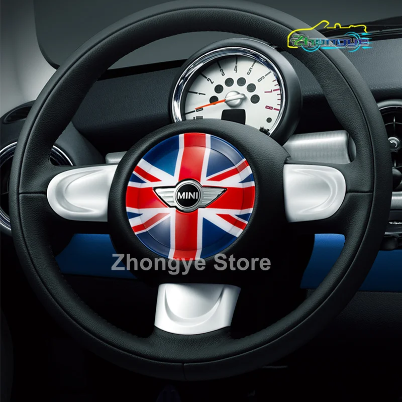 For MINI ONE Cooper S R55 R56 R57 R58 R59 R60 R61 Car Steering Wheel Center Panel Decoration Cover Interior Product Accessories
For MINI ONE Cooper S R55 R56 R57 R58 R59 R60 R61 Car Steering Wheel Center Panel Decoration Cover Interior Product Accessories