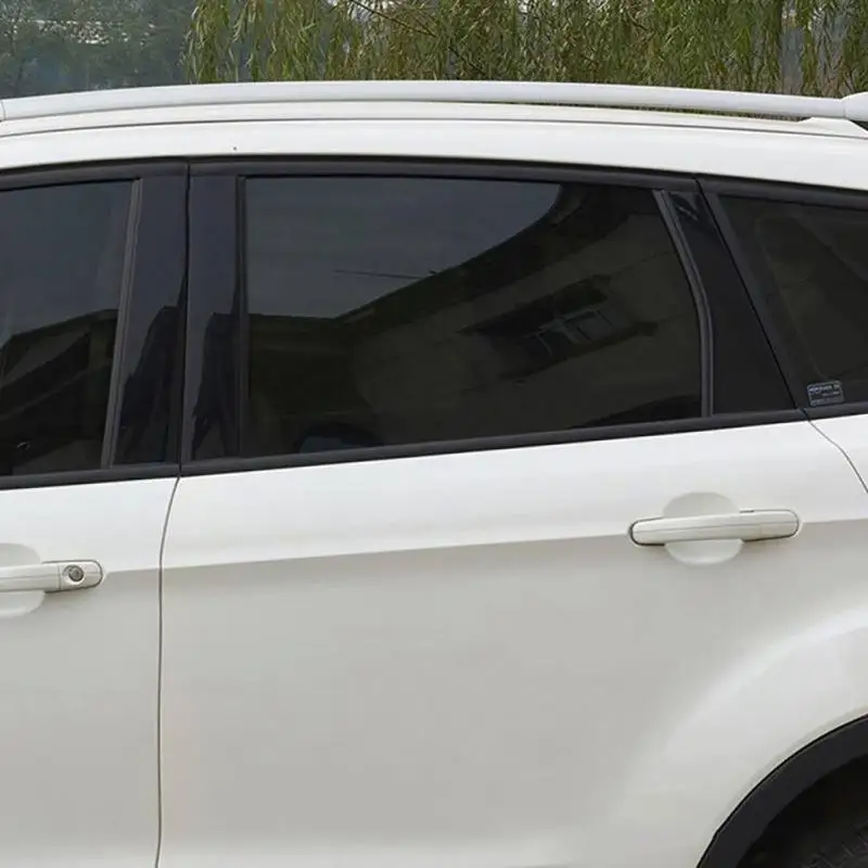 5% VLT Black Car Window Tint Tinting Film Glass Vinyl Roll Stickers Scratch Resistant Home House PET Solar Protection | Автомобили и