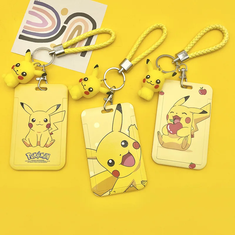 Kawaii Pikachu Cartoon Badge Word Card Name Card Sheath Student Card Credit Card Photo Card Holder Male and Female Pendant
Kawaii Pikachu Cartoon Badge Word Card Name Card Sheath Student Card Credit Card Photo Card Holder Male and Female Pendant