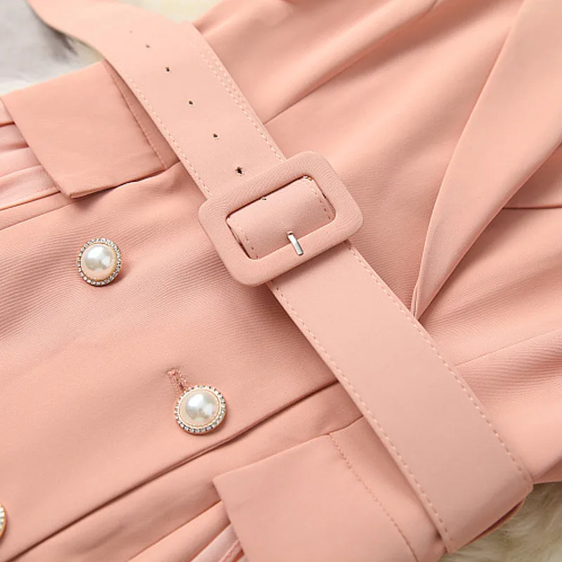 Elegant Short Sleeve Summer Women's Chiffon Patchwork Notched Irregular Blazer Dress 2021 Lady Office Work Wear Female Clothing
Elegant Short Sleeve Summer Women's Chiffon Patchwork Notched Irregular Blazer Dress 2021 Lady Office Work Wear Female Clothing