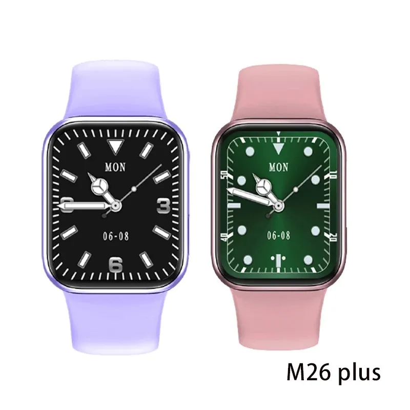 KIWITIME IWO M26 Plus 1.77 Inch Full Screen Smart Watch Bluetooth Call Waterproof Smartwatch Men Women Watches PK W26 HW22 Plus
KIWITIME IWO M26 Plus 1.77 Inch Full Screen Smart Watch Bluetooth Call Waterproof Smartwatch Men Women Watches PK W26 HW22 Plus