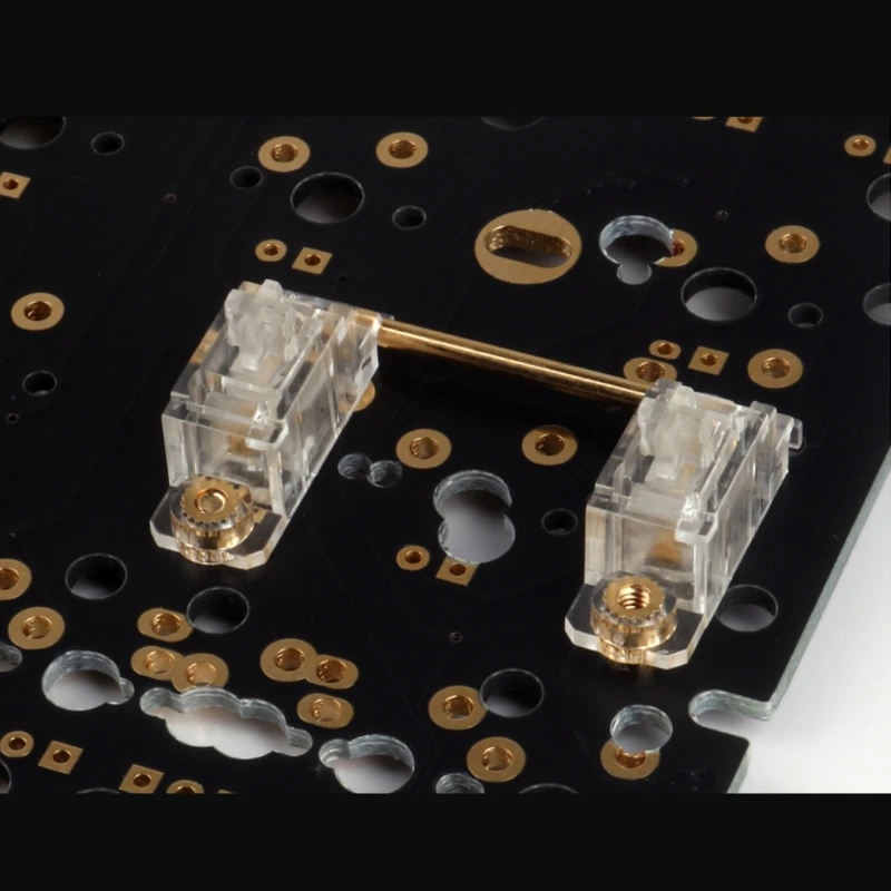 Gold Plated Pcb Screw Stabilizer Plate Mechanical Keyboard Mounted Key Plate 54DB
Gold Plated Pcb Screw Stabilizer Plate Mechanical Keyboard Mounted Key Plate 54DB