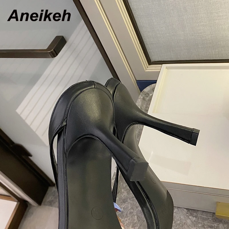 Aneikeh Head Peep Toe Slippers Fashion Leisure Femmes Chaussures 35-42 Shallow Retro Stiletto Heels Ladies Shoes Summer NEW 2021
Aneikeh Head Peep Toe Slippers Fashion Leisure Femmes Chaussures 35-42 Shallow Retro Stiletto Heels Ladies Shoes Summer NEW 2021