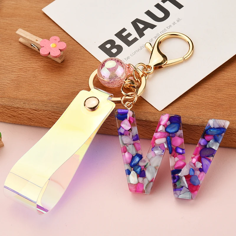 New Fashion 26 Initials Letter Keychain Resin Pendant Alphabet Keyring Party Gift Jewelry for Women Accessory EH1000B
New Fashion 26 Initials Letter Keychain Resin Pendant Alphabet Keyring Party Gift Jewelry for Women Accessory EH1000B