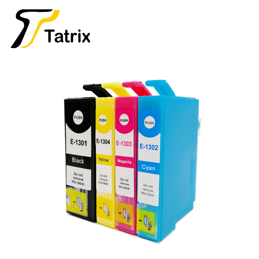 Чернильный картридж Tatrix для принтера Epson T1301 T1302 T1303 T1304, для Epson B42WD 525WD BX535WD BX625FWD BX630FW SX525WD
Чернильный картридж Tatrix для принтера Epson T1301 T1302 T1303 T1304, для Epson B42WD 525WD BX535WD BX625FWD BX630FW SX525WD