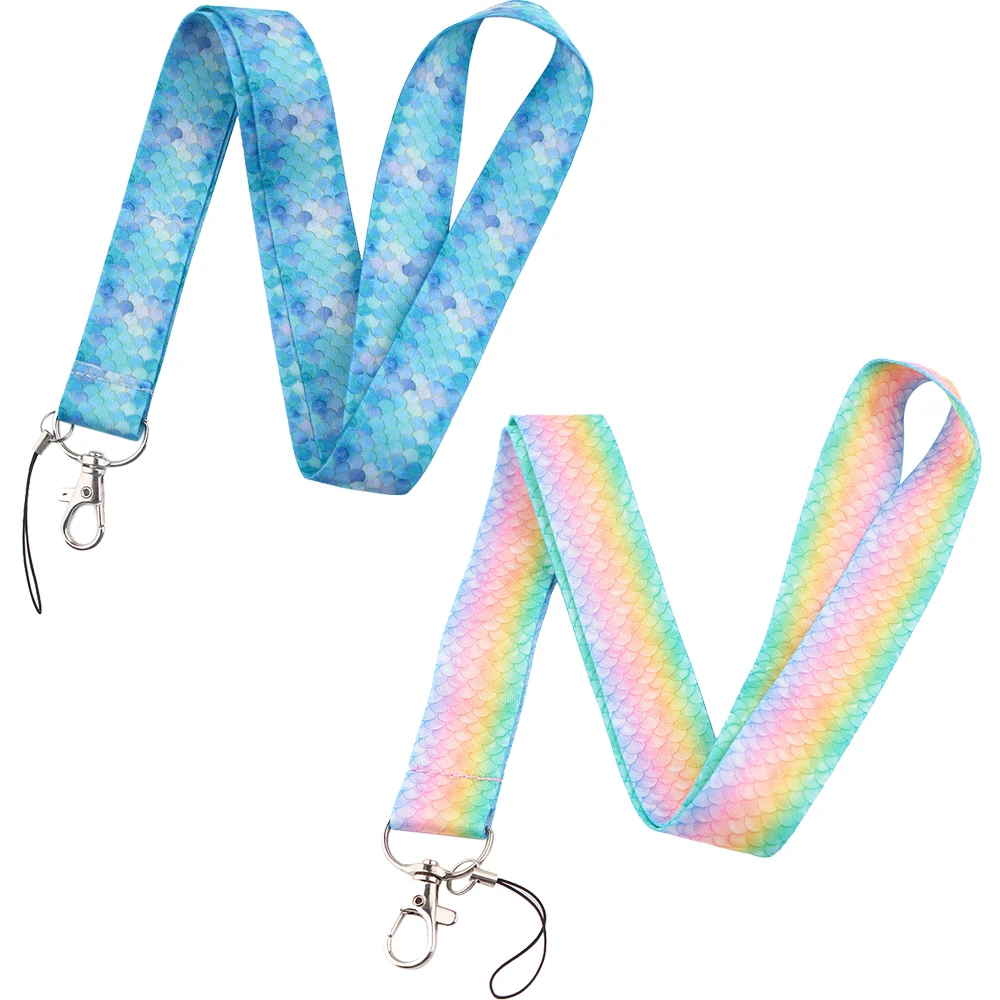 YL518 Mermaid Fish Scales Office Lanyard card ID Badge Holder Keychain Pass Gym Mobile Kids Key Holder Key Ring Gift Accessories
YL518 Mermaid Fish Scales Office Lanyard card ID Badge Holder Keychain Pass Gym Mobile Kids Key Holder Key Ring Gift Accessories