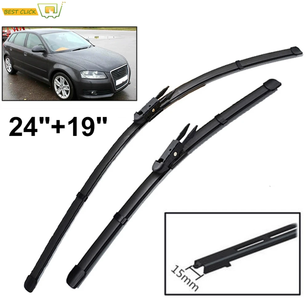 Щетки стеклоочистителя Misima для Audi A3 RS3 S3 8P 8P1 8P7 8PA 2005 2013 24 "19" 2012 2011