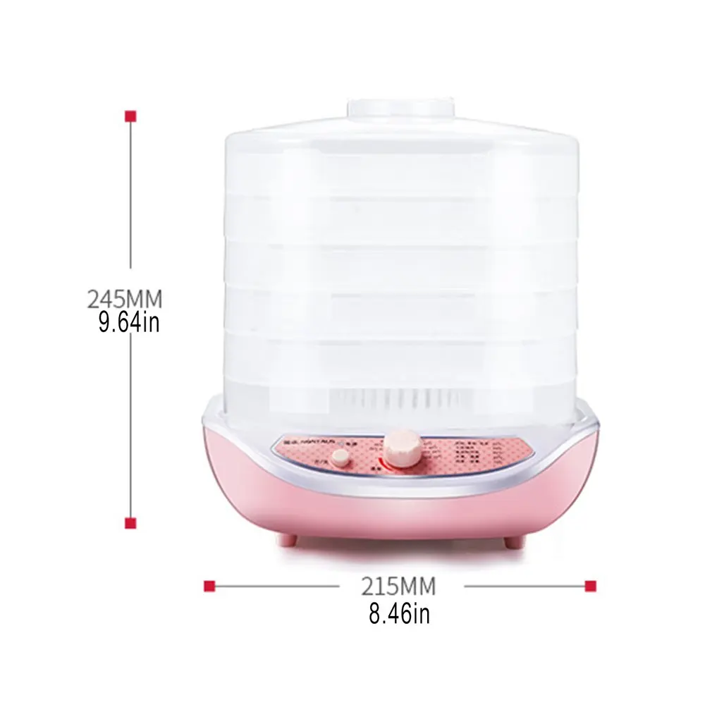 Automatic Food Dehydrator Fast Food Dryer 5 Layers Of Capacity For Fruit Vegetable Snack Homemade Dried Fruit Machine
Automatic Food Dehydrator Fast Food Dryer 5 Layers Of Capacity For Fruit Vegetable Snack Homemade Dried Fruit Machine