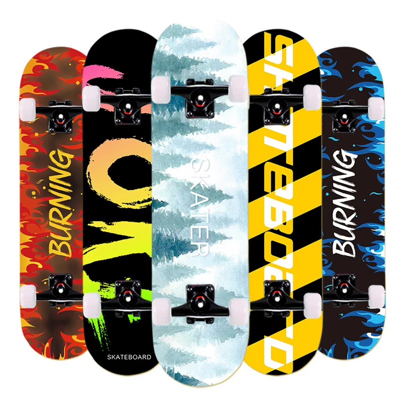 Skateboard Double Rocker Professional Board Children Boys And Girls Beginners Short Board Four-wheel Entertainment Skateboard
Skateboard Double Rocker Professional Board Children Boys And Girls Beginners Short Board Four-wheel Entertainment Skateboard