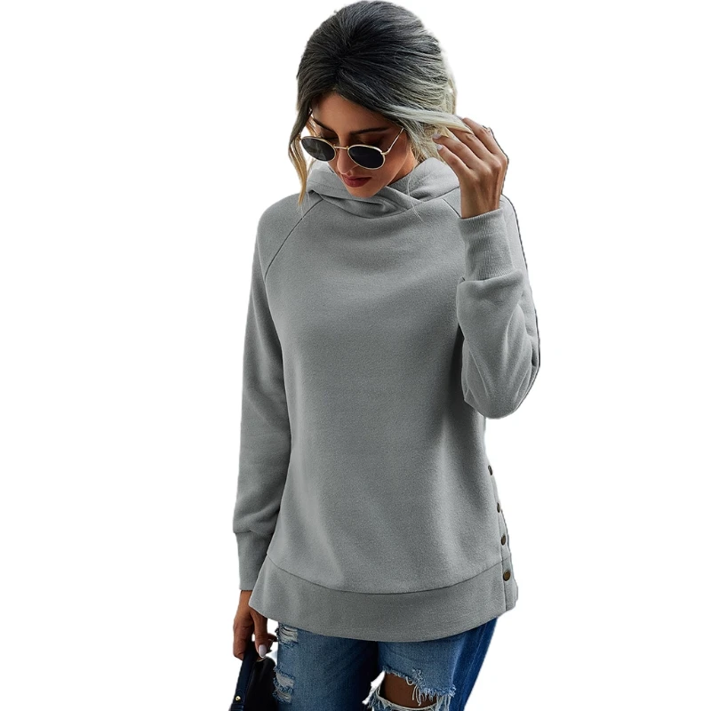 Women Hoodies Sweatshirt Casual Solid Color Loose Jumper Pullover Jacket Long Sleeve Casual Outdoor Sport Tops
Women Hoodies Sweatshirt Casual Solid Color Loose Jumper Pullover Jacket Long Sleeve Casual Outdoor Sport Tops
