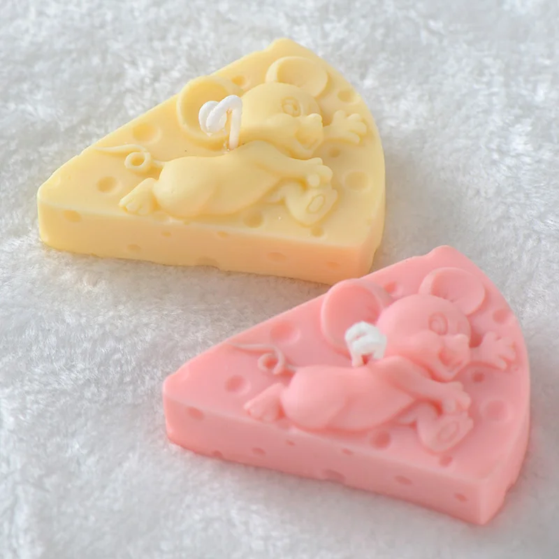 Cheese Shaped Candle Molds 3D DIY Silicone Jerry Mouse Mould Party Decorative Handmade Crafts
Cheese Shaped Candle Molds 3D DIY Silicone Jerry Mouse Mould Party Decorative Handmade Crafts