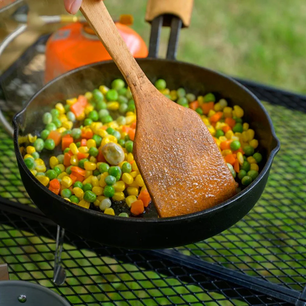 Practical Frying Pan Cast Iron Camping Pot Outdoor Cookware Durable Saucepan
Practical Frying Pan Cast Iron Camping Pot Outdoor Cookware Durable Saucepan