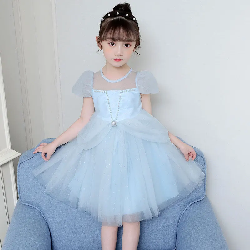 Нарядное платье принцессы для девочек, летние пышные тюлевые платья, многослойное вечернее платье для вечеринки, дня рождения, украшенное б... 
Нарядное платье принцессы для девочек, летние пышные тюлевые платья, многослойное вечернее платье для вечеринки, дня рождения, украшенное б...