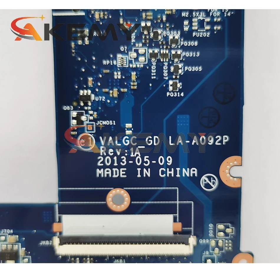 Laptop motherboard For LENOVO Ideapad G505S Mainboard VALGC_GD LA-A092P 90003237
Laptop motherboard For LENOVO Ideapad G505S Mainboard VALGC_GD LA-A092P 90003237