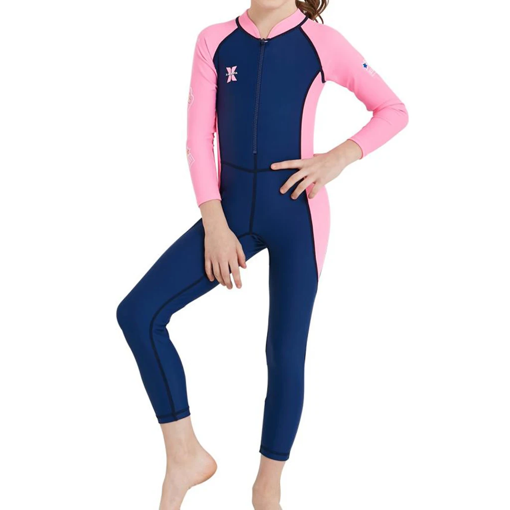 Boys Girl Swimsuit One Piece Long Sleeve UV Sun Protection Full Body Wet Suit Rash Guard Zip Front Swimwear Summer Beach
Boys Girl Swimsuit One Piece Long Sleeve UV Sun Protection Full Body Wet Suit Rash Guard Zip Front Swimwear Summer Beach