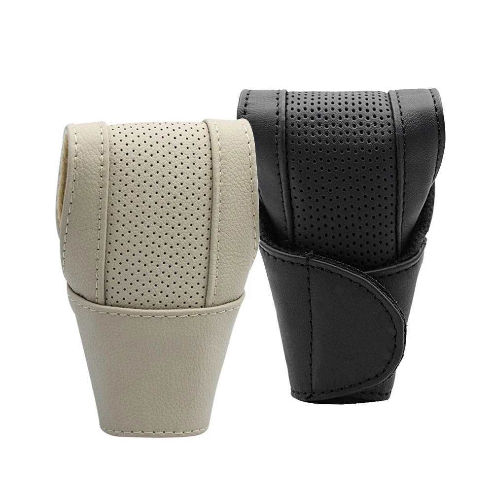 Leather Gear Shift Knob Collars Cover Protect Auto Gearbox Gearshift Stick Handle Level Change Case Protection Car Accessories
Leather Gear Shift Knob Collars Cover Protect Auto Gearbox Gearshift Stick Handle Level Change Case Protection Car Accessories