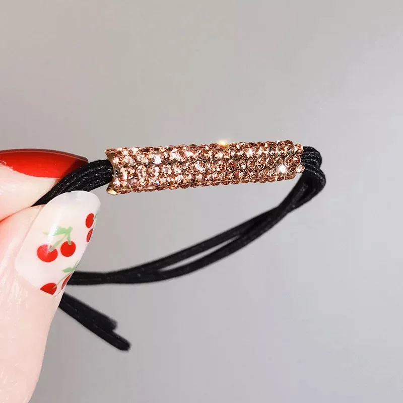 Fashion Simple Shiny Small Rhinestones Eslatic Hair Rubber Bands Srunchies Ponytail Holder Hair Ties Accessories For Women Girls
Fashion Simple Shiny Small Rhinestones Eslatic Hair Rubber Bands Srunchies Ponytail Holder Hair Ties Accessories For Women Girls