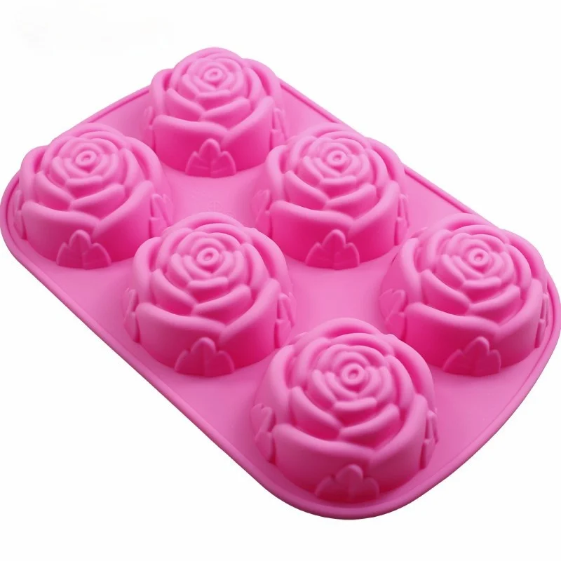 6 Rosettes Sugarcraft Silicon Mold DIY Handmade Soap Moulds Baking Kitchen Accessories Cakes Decorating Tools
6 Rosettes Sugarcraft Silicon Mold DIY Handmade Soap Moulds Baking Kitchen Accessories Cakes Decorating Tools