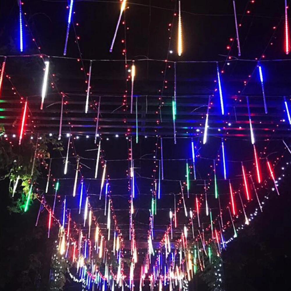 Christmas Meteor Shower Rain Lights 8 Tube 30cm Waterproof Meteor Shower Rain LED String Lights Outdoor Garden Party Decoration
Christmas Meteor Shower Rain Lights 8 Tube 30cm Waterproof Meteor Shower Rain LED String Lights Outdoor Garden Party Decoration