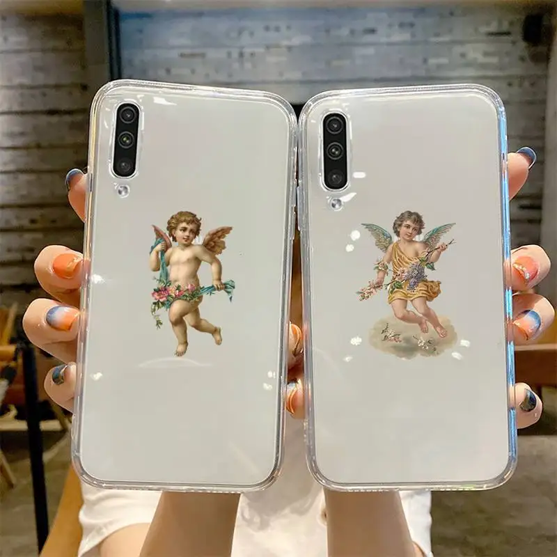 Renaissance cute angel pattern Phone Case Transparent For Samsung Galaxy A S Note 9 10 51 50 71 70 80 20 21 30s ultra plus
Renaissance cute angel pattern Phone Case Transparent For Samsung Galaxy A S Note 9 10 51 50 71 70 80 20 21 30s ultra plus