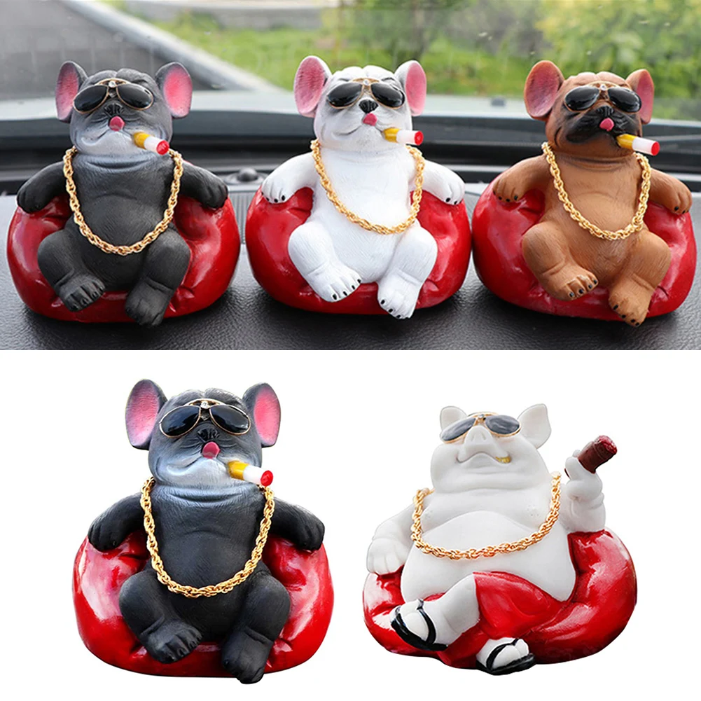 Cute Dogs Pigs Decoration Simulation Smoking Dog Perfect Gift Toy Car Interior Toy Decoration
Cute Dogs Pigs Decoration Simulation Smoking Dog Perfect Gift Toy Car Interior Toy Decoration