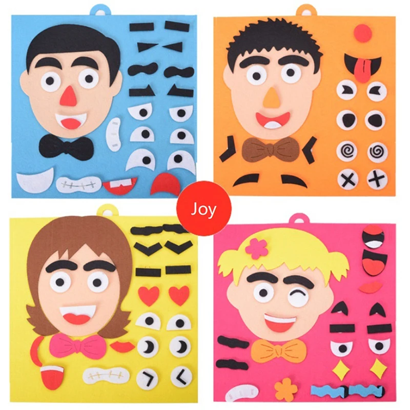 Hot DIY Emotion Change Puzzle Toys Creative Facial Expression Kids Educational Toys For Children Learning Funny Set
Hot DIY Emotion Change Puzzle Toys Creative Facial Expression Kids Educational Toys For Children Learning Funny Set