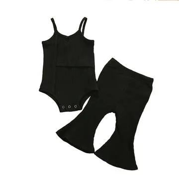 Mysweeby . wholesale summer new arrival kids sets solid hammock Triangle flared trousers 2pcs girls kids 2 piece sets
Mysweeby . wholesale summer new arrival kids sets solid hammock Triangle flared trousers 2pcs girls kids 2 piece sets