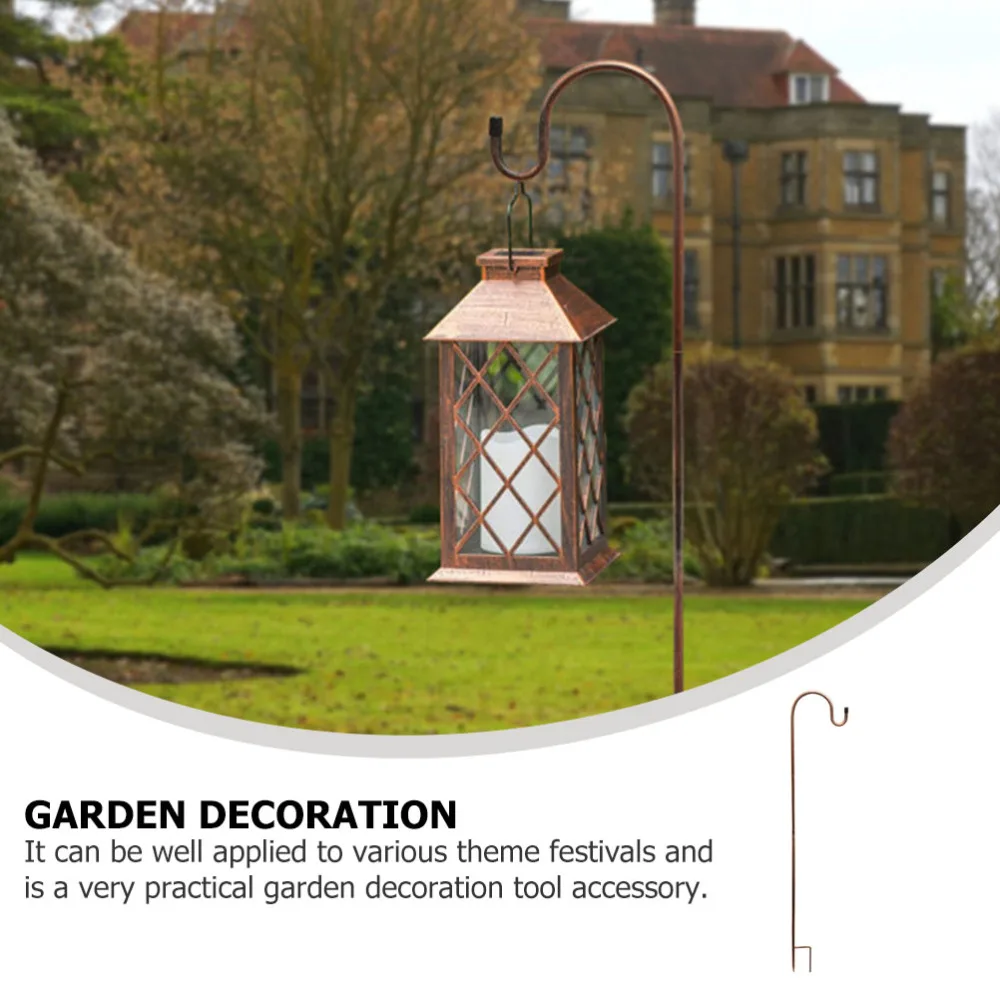Garden Flag Holder Shepherds Hook for Solar Light Bird Feeder Flower Basket
Garden Flag Holder Shepherds Hook for Solar Light Bird Feeder Flower Basket