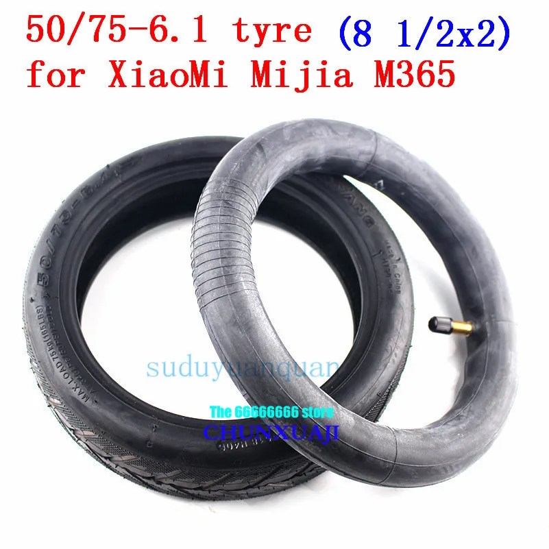 8.5 inch tyre 50/75-6.1 Tire Inner Tube 8 1/2X2 Inflatable Tyre for Xiaomi Mijia M365 Electric Scooter Wheels Front Rear Tires
8.5 inch tyre 50/75-6.1 Tire Inner Tube 8 1/2X2 Inflatable Tyre for Xiaomi Mijia M365 Electric Scooter Wheels Front Rear Tires