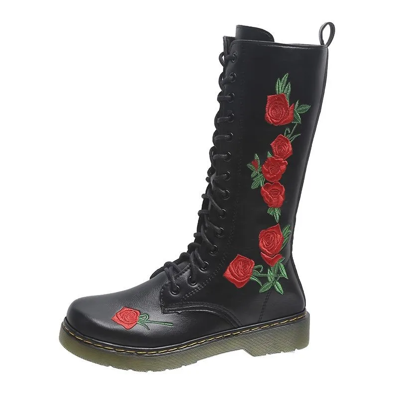 Autumn Winter Rain Boots 2021 New Women Shoes Knee High Boots PU PlatformThicken High Boots Retro Knight Boots Low-heeled Botas
Autumn Winter Rain Boots 2021 New Women Shoes Knee High Boots PU PlatformThicken High Boots Retro Knight Boots Low-heeled Botas